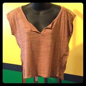 rue 21 Size Medium Top with Lace on the side